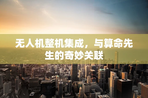 无人机整机集成，与算命先生的奇妙关联