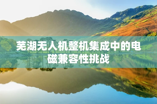 芜湖无人机整机集成中的电磁兼容性挑战