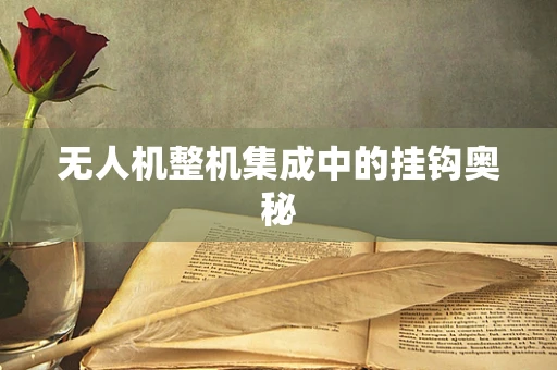 无人机整机集成中的挂钩奥秘