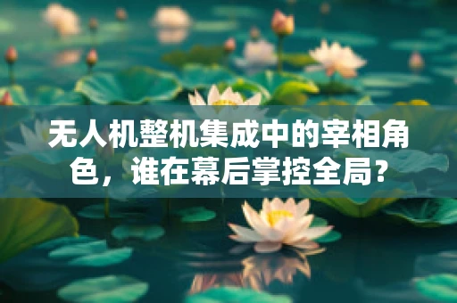 无人机整机集成中的宰相角色，谁在幕后掌控全局？