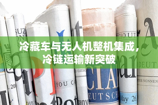 冷藏车与无人机整机集成，冷链运输新突破