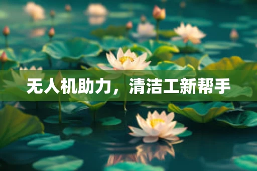 无人机助力，清洁工新帮手