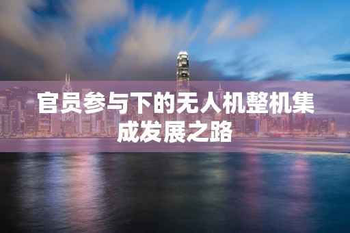 官员参与下的无人机整机集成发展之路