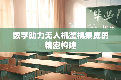数学助力无人机整机集成的精密构建