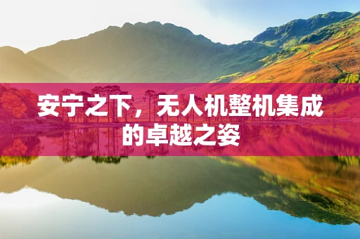 安宁之下，无人机整机集成的卓越之姿