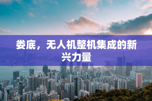 娄底，无人机整机集成的新兴力量