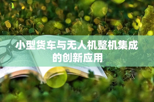 小型货车与无人机整机集成的创新应用