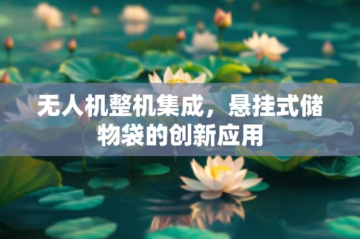 无人机整机集成，悬挂式储物袋的创新应用