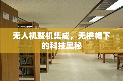 无人机整机集成，无檐帽下的科技奥秘