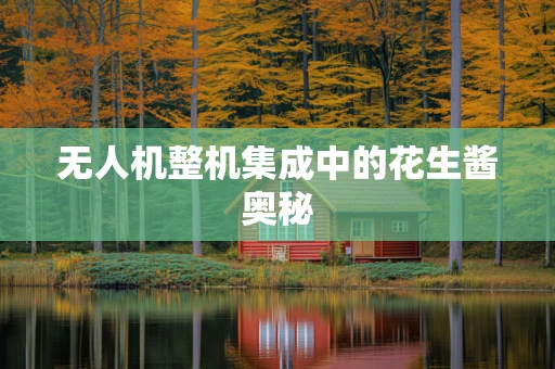 无人机整机集成中的花生酱奥秘