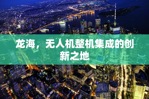 龙海，无人机整机集成的创新之地