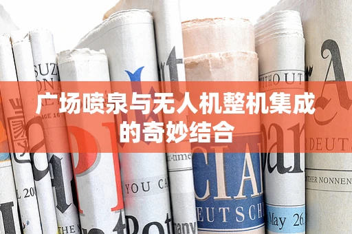 广场喷泉与无人机整机集成的奇妙结合