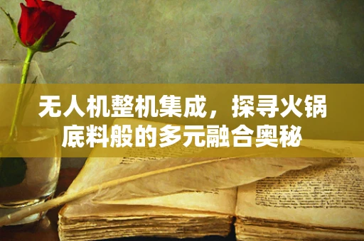 无人机整机集成，探寻火锅底料般的多元融合奥秘