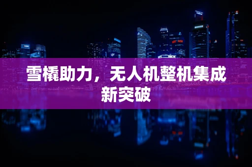 雪橇助力，无人机整机集成新突破