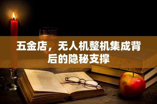五金店，无人机整机集成背后的隐秘支撑