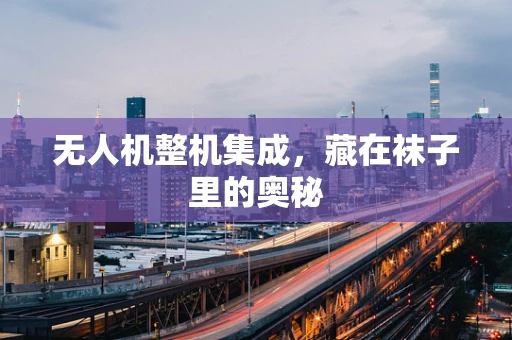 无人机整机集成，藏在袜子里的奥秘
