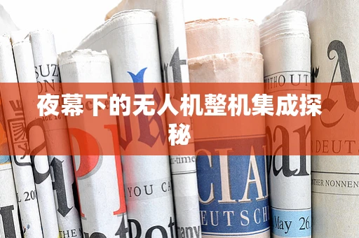 夜幕下的无人机整机集成探秘