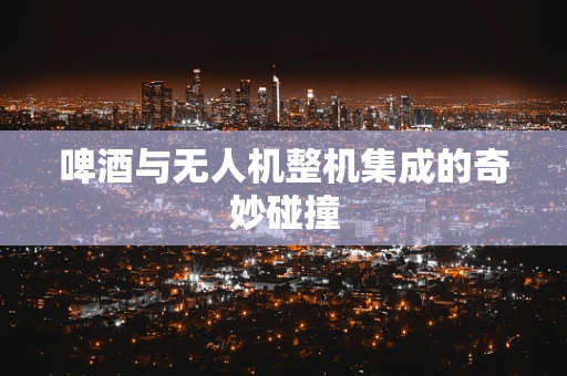 啤酒与无人机整机集成的奇妙碰撞