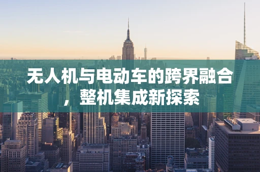无人机与电动车的跨界融合，整机集成新探索