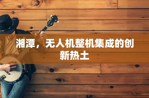 湘潭，无人机整机集成的创新热土