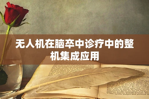 无人机在脑卒中诊疗中的整机集成应用