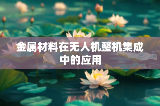 金属材料在无人机整机集成中的应用