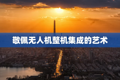 敬佩无人机整机集成的艺术