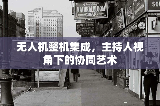 无人机整机集成，主持人视角下的协同艺术