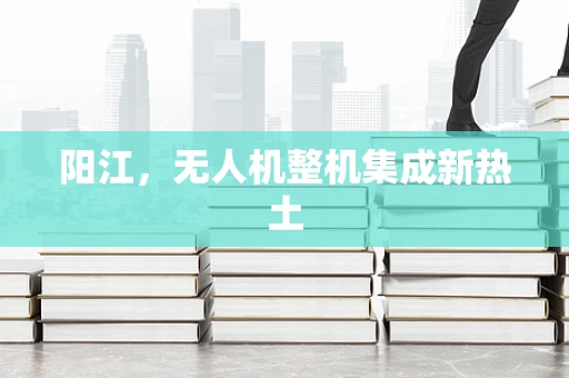阳江，无人机整机集成新热土