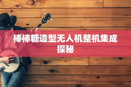 棒棒糖造型无人机整机集成探秘