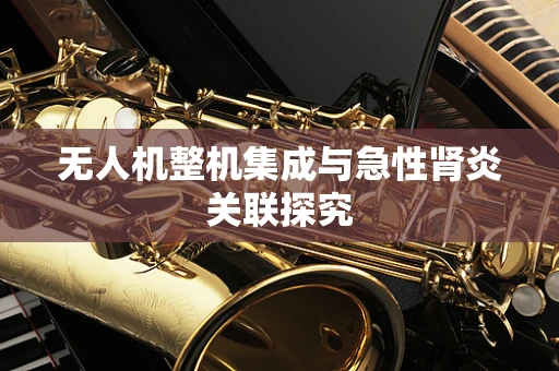 无人机整机集成与急性肾炎关联探究