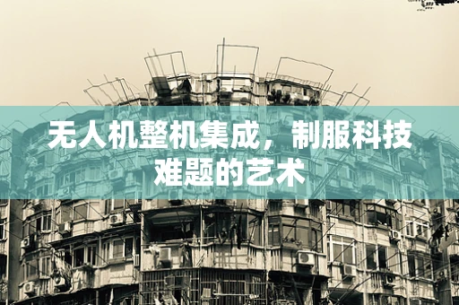 无人机整机集成，制服科技难题的艺术
