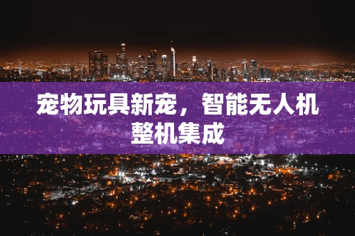 宠物玩具新宠，智能无人机整机集成