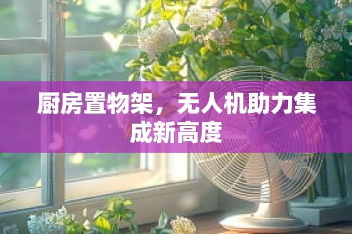 厨房置物架，无人机助力集成新高度