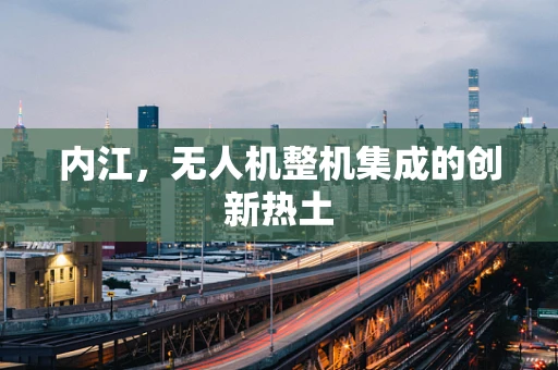 内江，无人机整机集成的创新热土