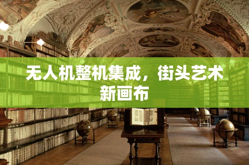 无人机整机集成，街头艺术新画布