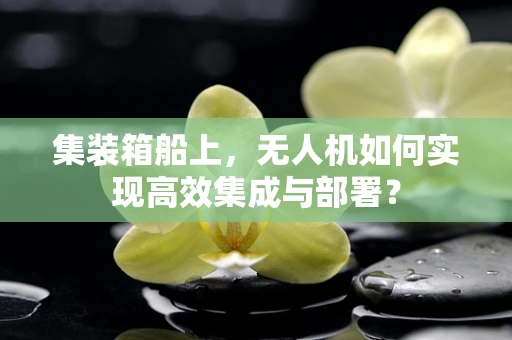 集装箱船上，无人机如何实现高效集成与部署？