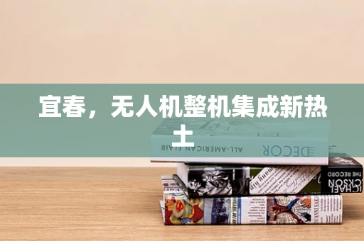 宜春，无人机整机集成新热土