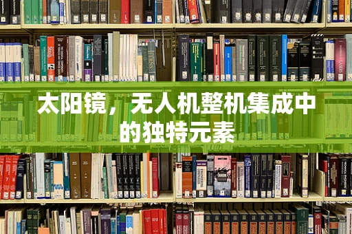 太阳镜，无人机整机集成中的独特元素