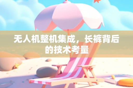 无人机整机集成，长裤背后的技术考量