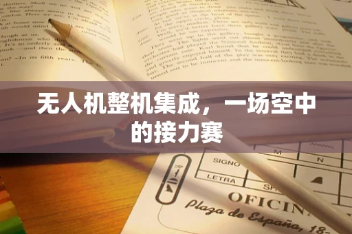 无人机整机集成，一场空中的接力赛