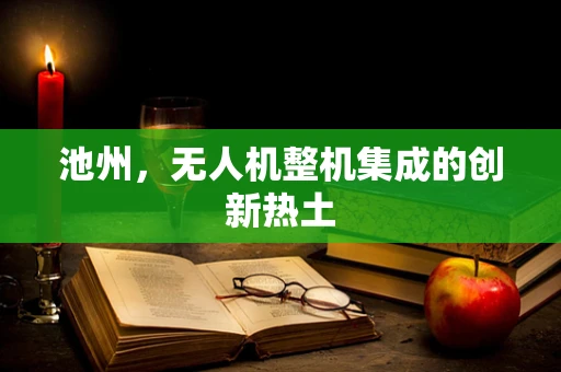 池州，无人机整机集成的创新热土