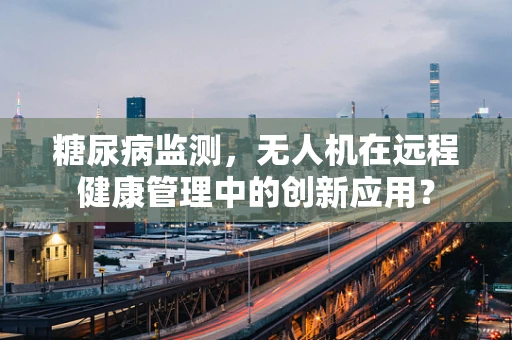糖尿病监测，无人机在远程健康管理中的创新应用？