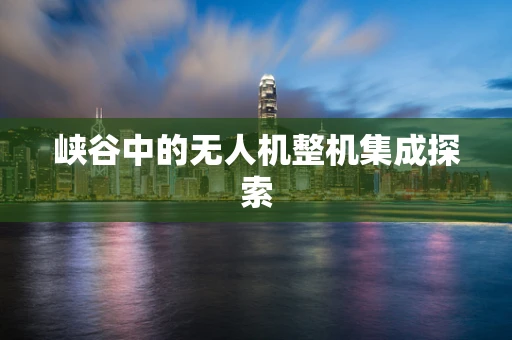 峡谷中的无人机整机集成探索