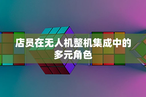 店员在无人机整机集成中的多元角色