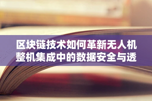区块链技术如何革新无人机整机集成中的数据安全与透明性？