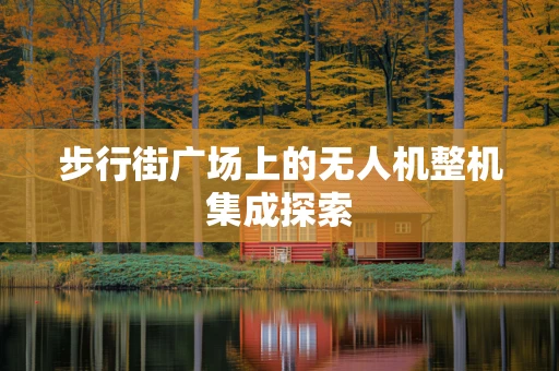 步行街广场上的无人机整机集成探索