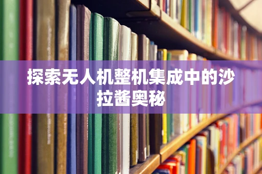 探索无人机整机集成中的沙拉酱奥秘
