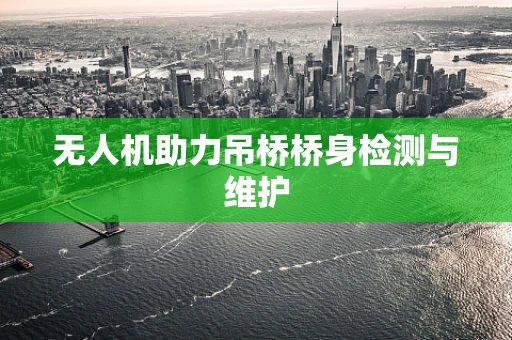 无人机助力吊桥桥身检测与维护