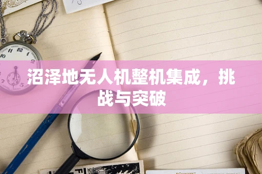沼泽地无人机整机集成，挑战与突破